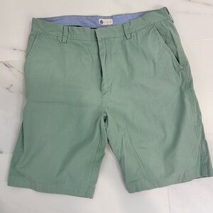 J Crew Green Cotton Shorts